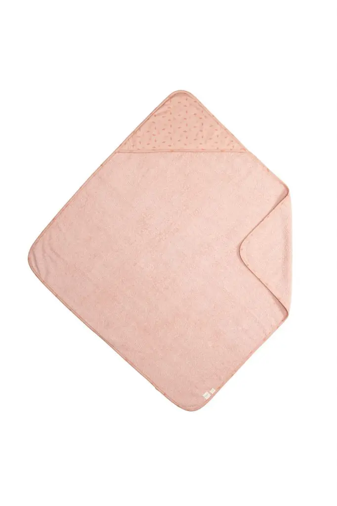 Cape de bain 80x80cm Lauf | Saumon