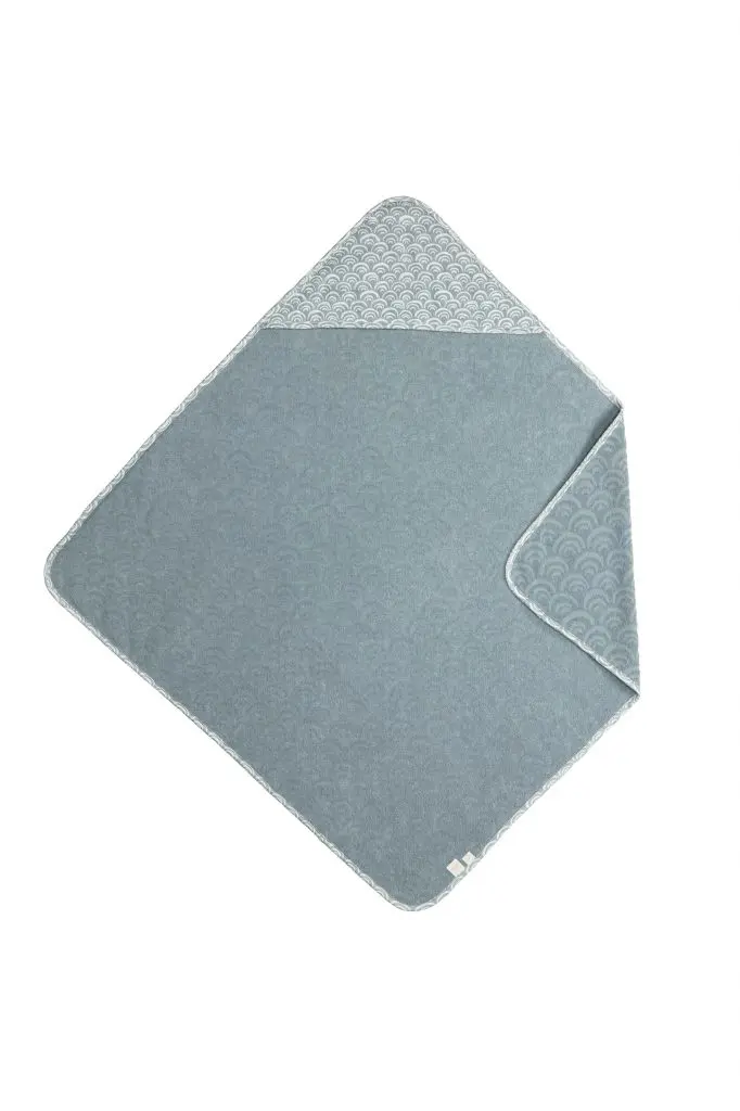 Badcape 80x80cm Ylber | Blauw