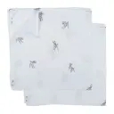 Lingettes Hydrophile 90x100cm 2 Pièces Bambi | Bleu