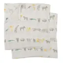 Lingettes Hydrophile 90x100cm 2 Pièces Mowgli | Multicolore