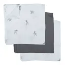 Lingettes Hydrophile 65x65cm 3 Pièces Bambi | Bleu