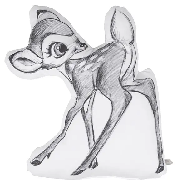 Kussen Decoratief Bambi | Wit