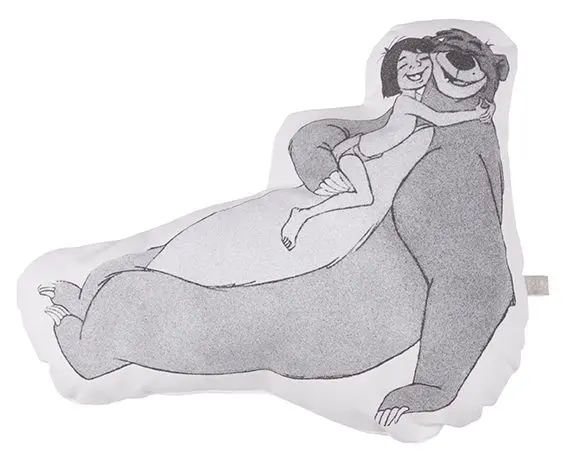 Coussin Décoratif Mowgli | Blanc