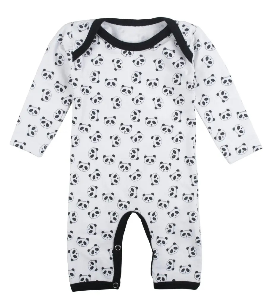 Pyjama Allover Panda White | Blanc