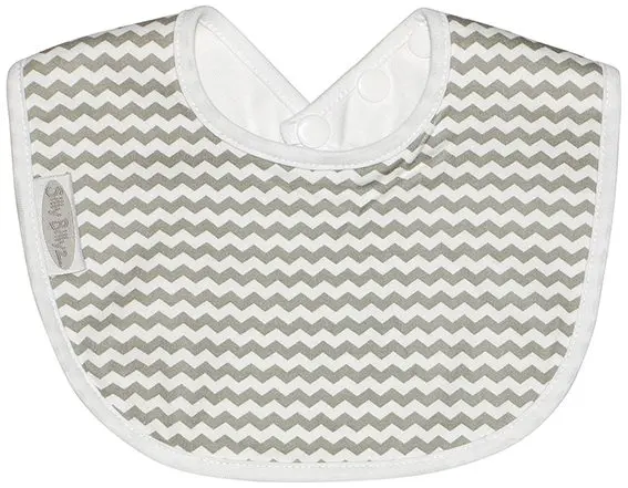 Slab Newborn Jersey Chevron Grey | Grijs