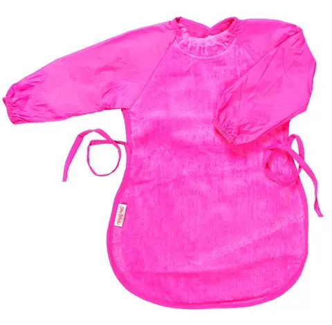 Bavoir Messy Eater Fuchsia | Rose