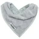 Bavoir Bandana Stretch Light Grey | Gris