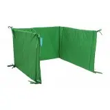 Cot bumper Rabbit | Green