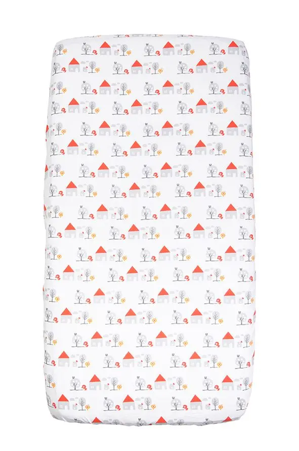 Hoeslaken 60x120cm Stuga | Meerkleurig
