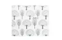 Laken 120x150cm Forest | Wit/Grijs