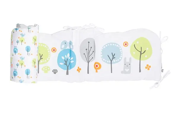 Tour de lit/parc Fabel | Multicolore