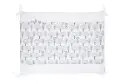 Tapis de parc 75x95cm Forest | Blanc/Gris