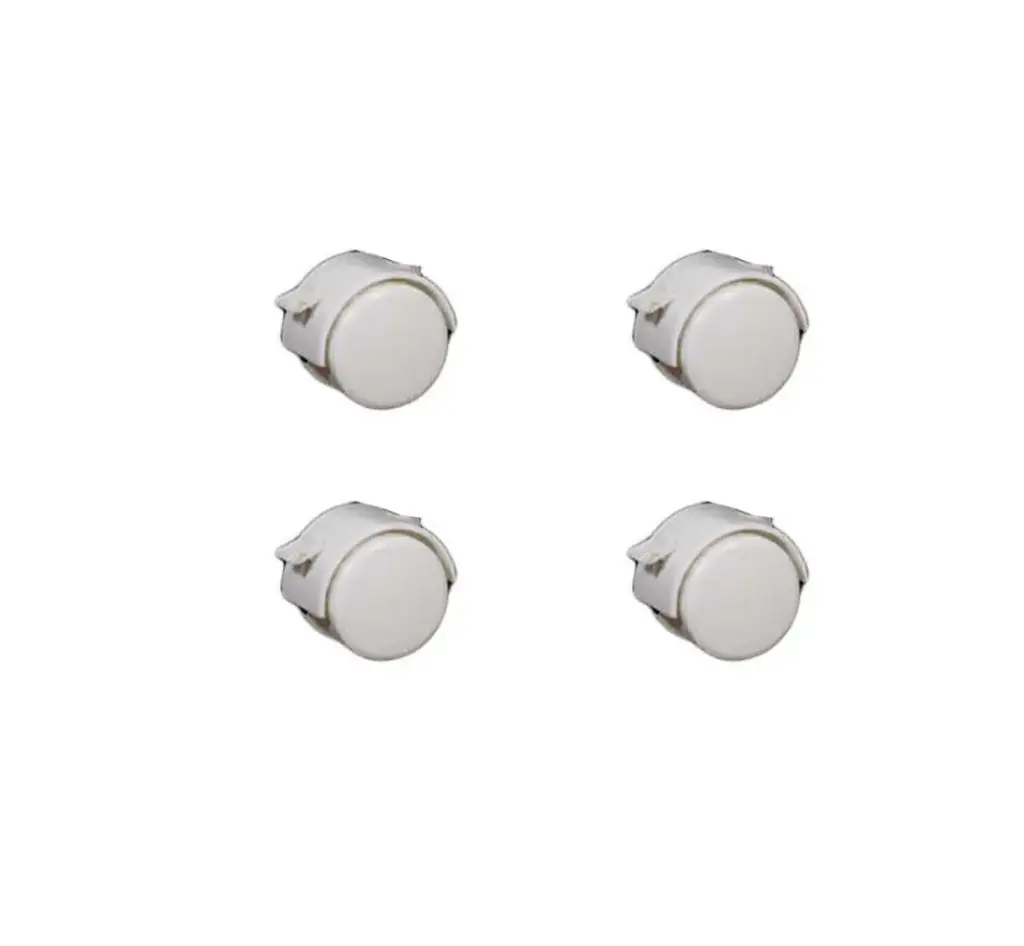 Set de roulettes Troll Bursery Blanc | Blanc