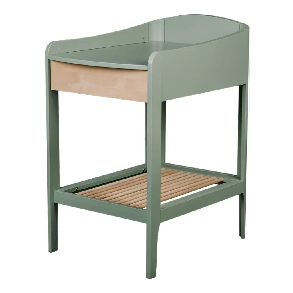 Table à langer Wave Light Green/Wax | Vert