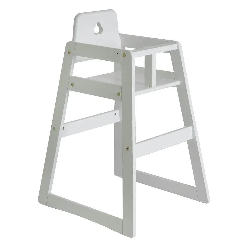 Chaise haute Marita White | Blanc