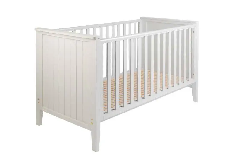 Cot 70x140cm Groovy Soft Grey | Grey