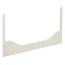 Side panel Cot 60x120cm Torsten White | White