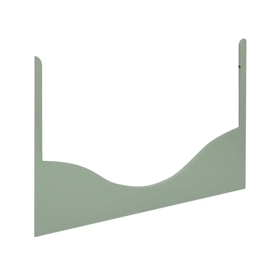 Panneau latéral pour lit 60x120cm Wave Light Green | Vert