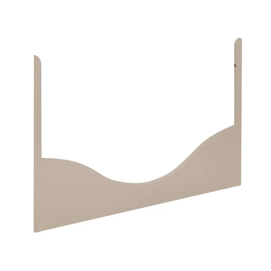 Zijpaneel Bed 60x120cm Wave Sand | Beige