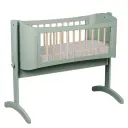 Swinging crib Wave Light Green/Wax | Green