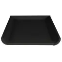 Plan à langer Wave Black Satin | Noir