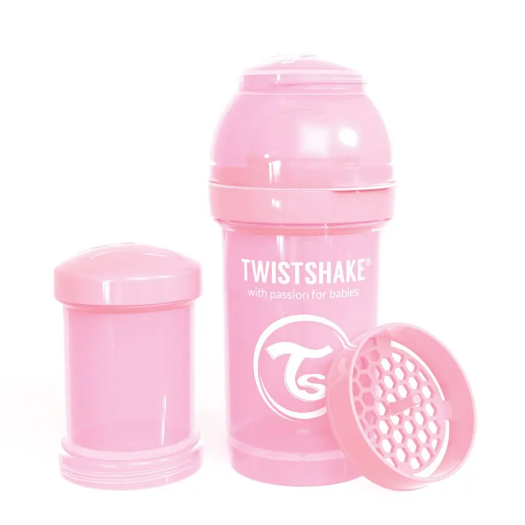 Fles 180ml Pastel Pink | Roze
