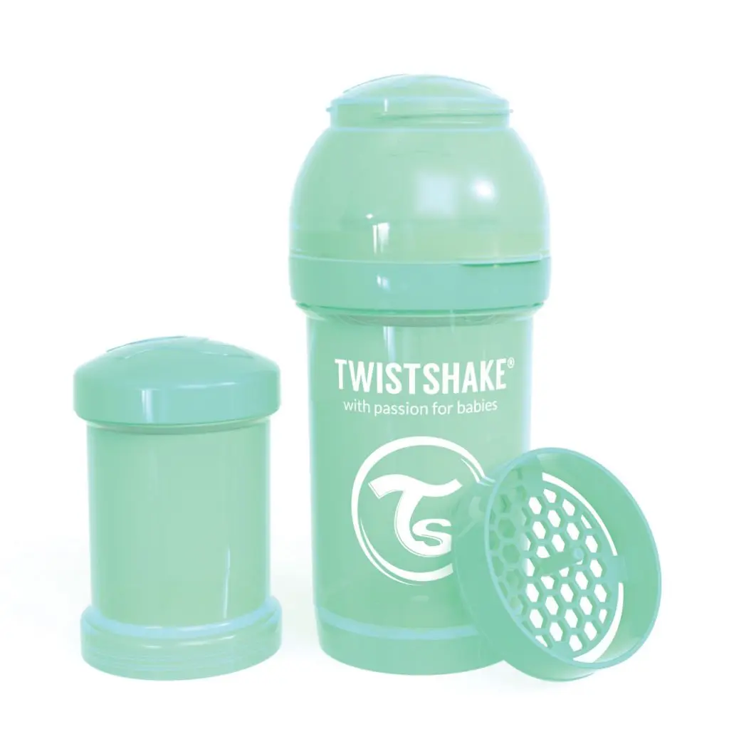 Fles 180ml Pastel Green | Groen