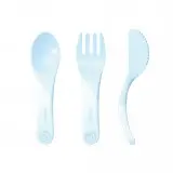 Couverts 3 Pièces Pastel Blue | Bleu