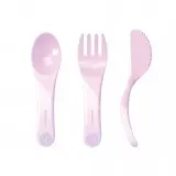 Bestek 3 Stuks Pastel Purple | Paars
