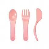 Bestek 3 Stuks Pastel Peach | Perzik