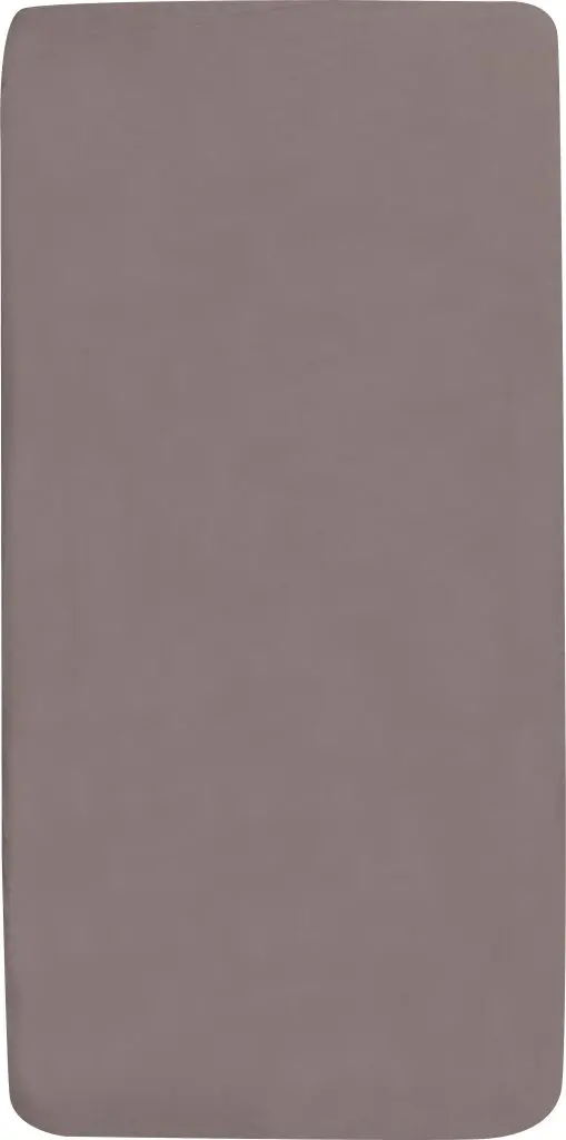 Fitted sheet 40x80cm Warm Grey | Grey