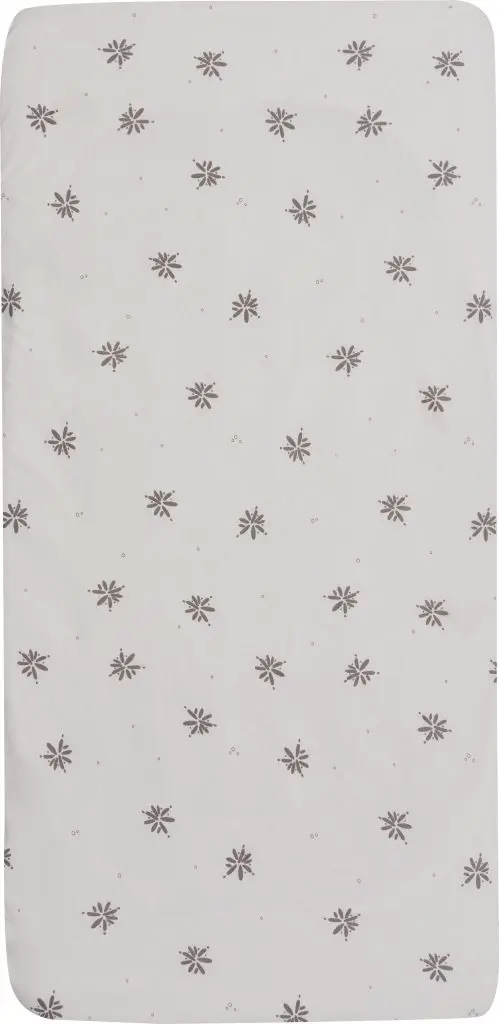 Fitted sheet 40x80cm Little Charm | Ecru