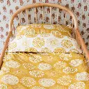 Tuck-Inn Duvet cover 100x135cm Sparkle Sweet Honey | Yellow
