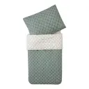 Tuck-Inn Dekbedovertrek 140x200cm Sticky Stripes | Groen