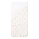 Tuck-Inn Sheet 40x80cm Flower Powder | White/Pink