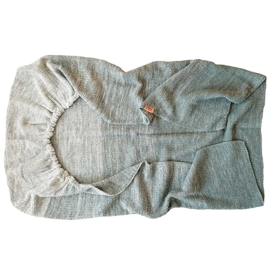 Tuck-Inn Deken Gebreid 40x80cm Ombre Sage Green | Groen