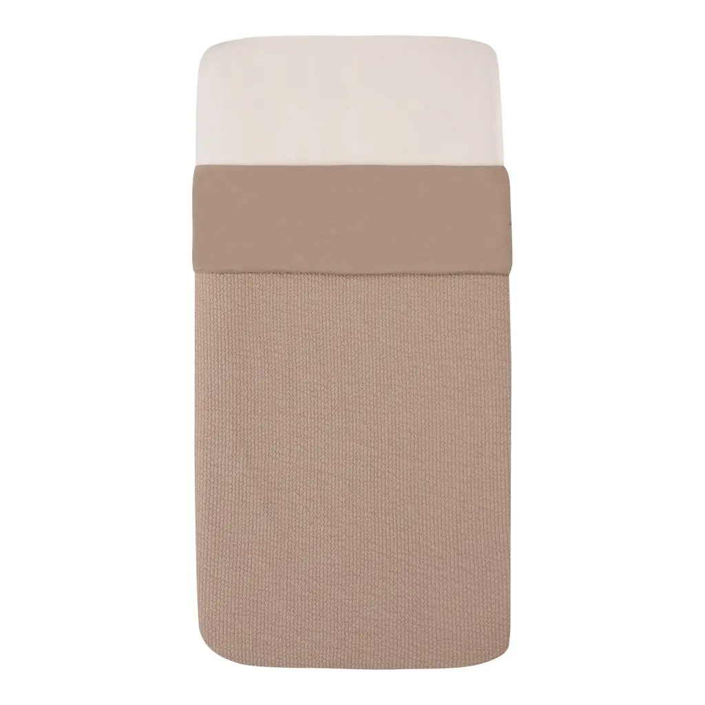 Tuck-Inn Deken 60x120cm/70x140cm Waves Urban Taupe | Taupe