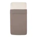 Tuck-Inn Deken 40x80cm Velvet Rib Warm Grey | Grijs