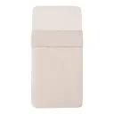 Tuck-Inn Deken 40x80cm Velvet Rib Soft Sand | Ecru