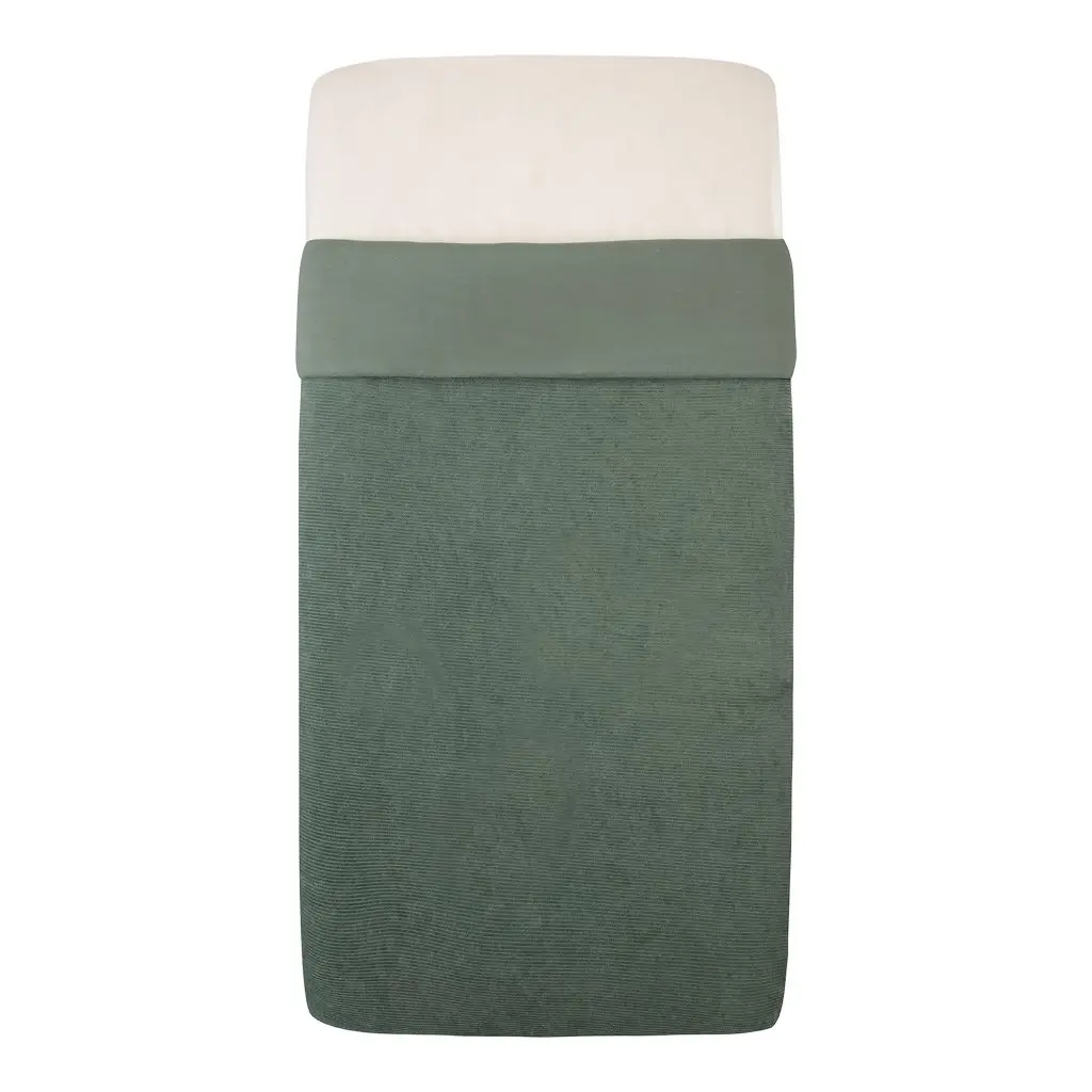 Tuck-Inn Deken 40x80cm Velvet Rib Forest Green | Groen