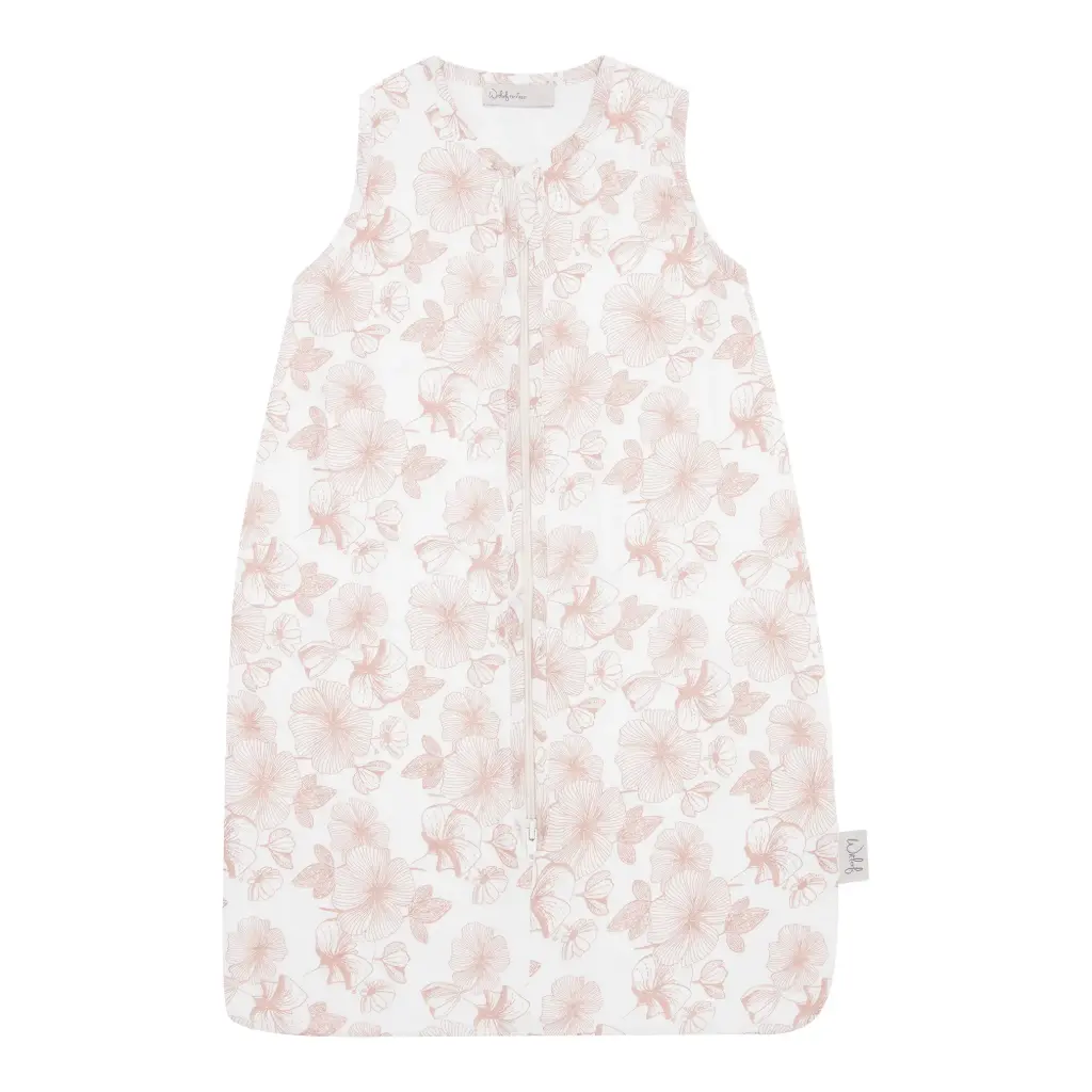 Zomerslaapzak Tetra 70cm Flower Powder | Wit/Roze