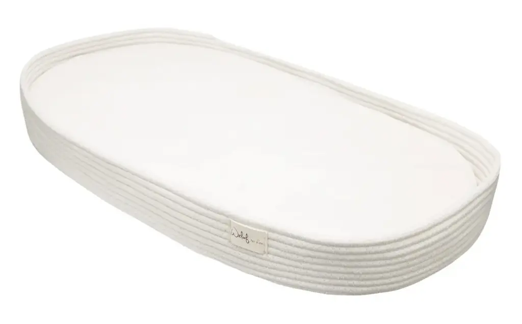 Panier à langer Offwhite / Offwhite