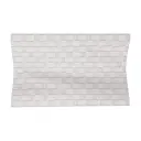 Matelas à langer 72x44cm Sticky Stripes | Blanc