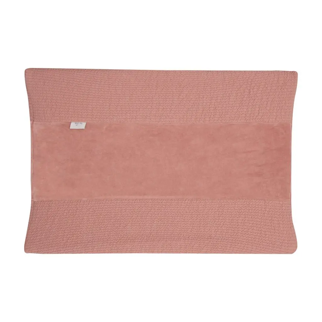 Changing pad cover Waves Dusty Pink | Pink