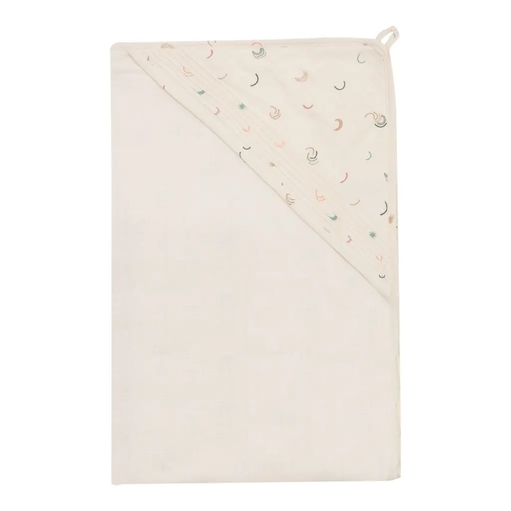 Bathcape Muslin 75x85cm Magical Days | Offwhite