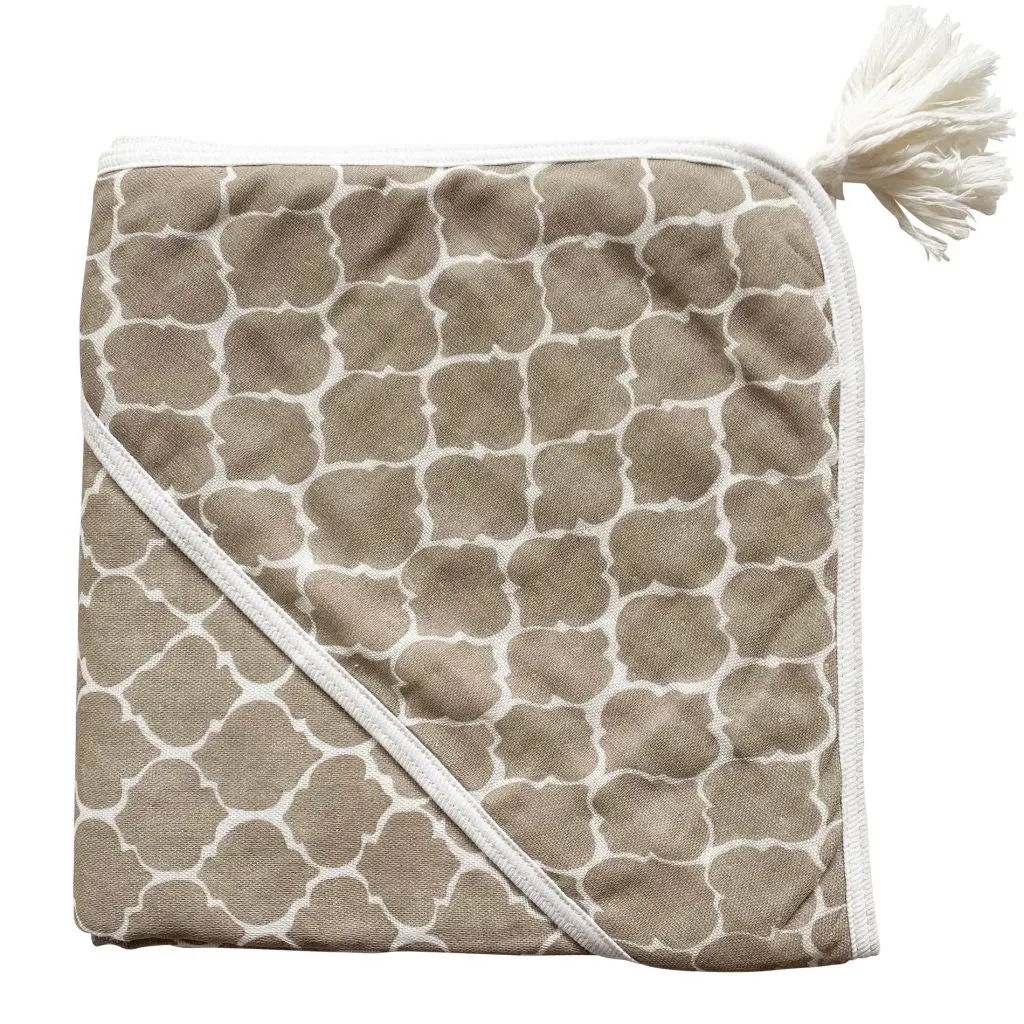 Cape de bain Hydrophile 100x100cm Once Upon A Dream Sand | Beige