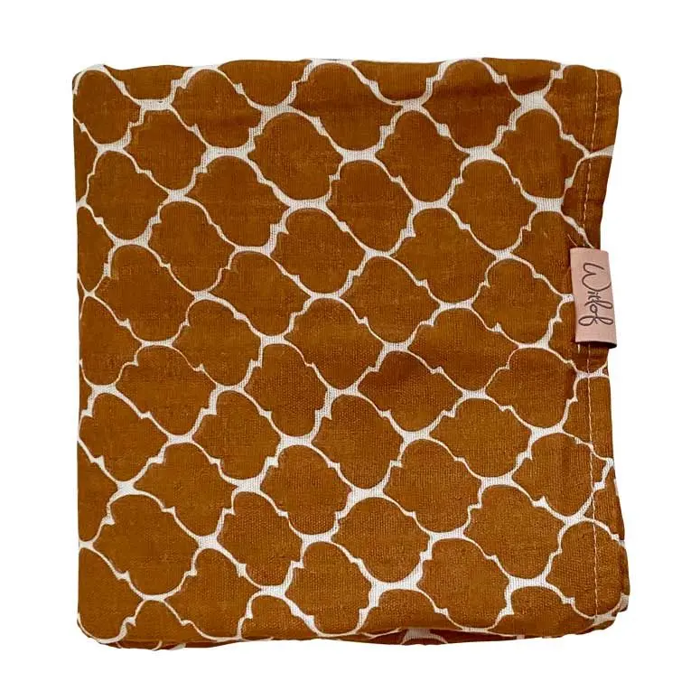 Doek Tetra 120x120cm Once Upon A Dream Hazel Brown | Bruin
