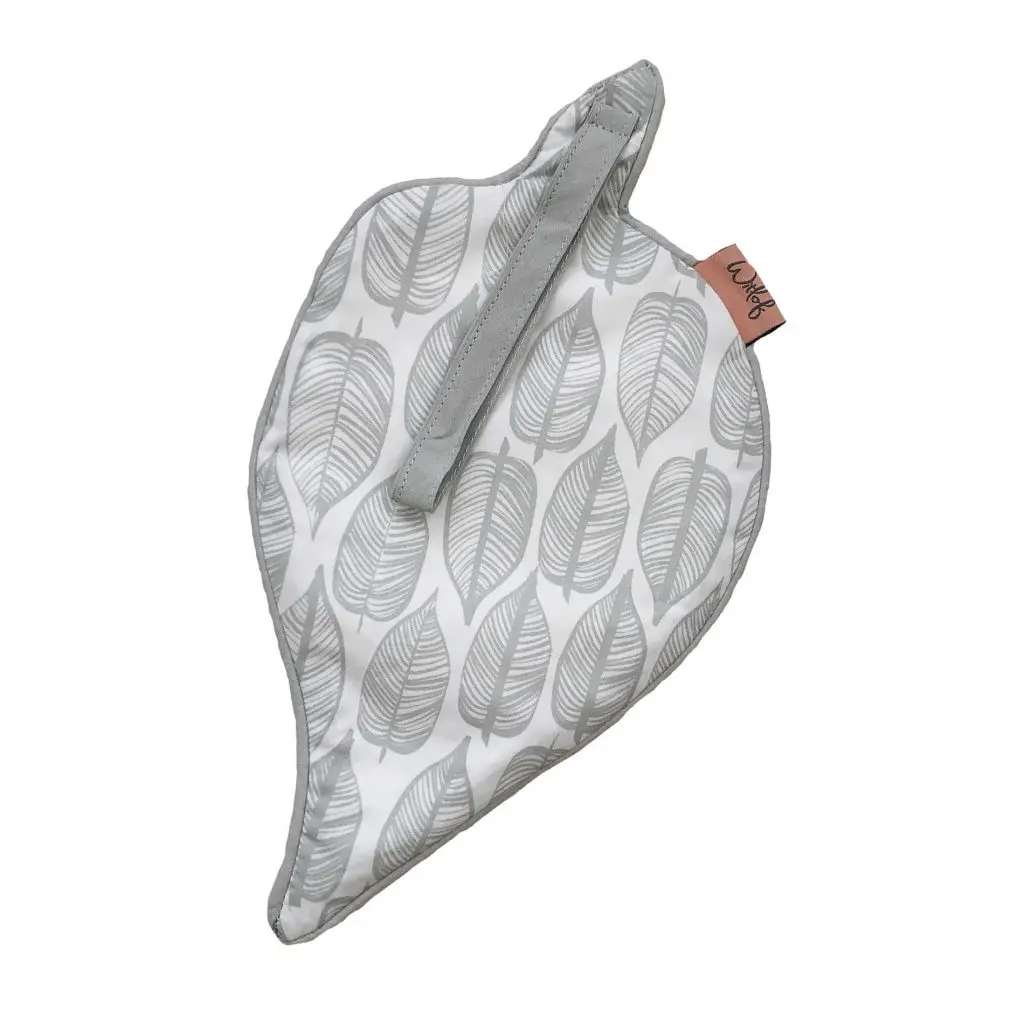 Pacifier cloth Beleaf Warm Grey | Grey