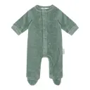 Playsuit Velvet Rib Forest Green | Green