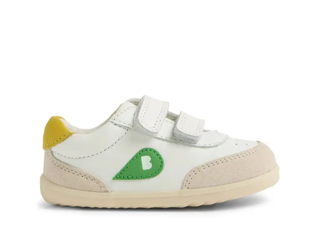 SU Champ Chalk White-Retro Green | Wit